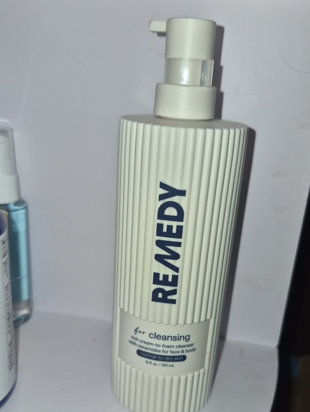 Remedy White Cleansing Cream-to-Foam Cleanser New